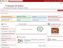 Tablet Screenshot of comune.schio.vi.it